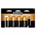 Swe-Tech 3C Duracell CopperTop Alkaline Batteries, D, MN13RT8Z, 8PK FWT9082-04008